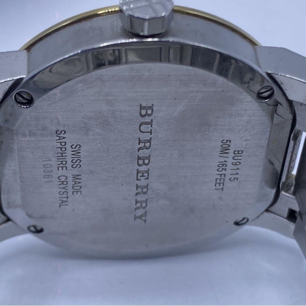 Burberry Gold and Silver Watch - Picture 4 of 7